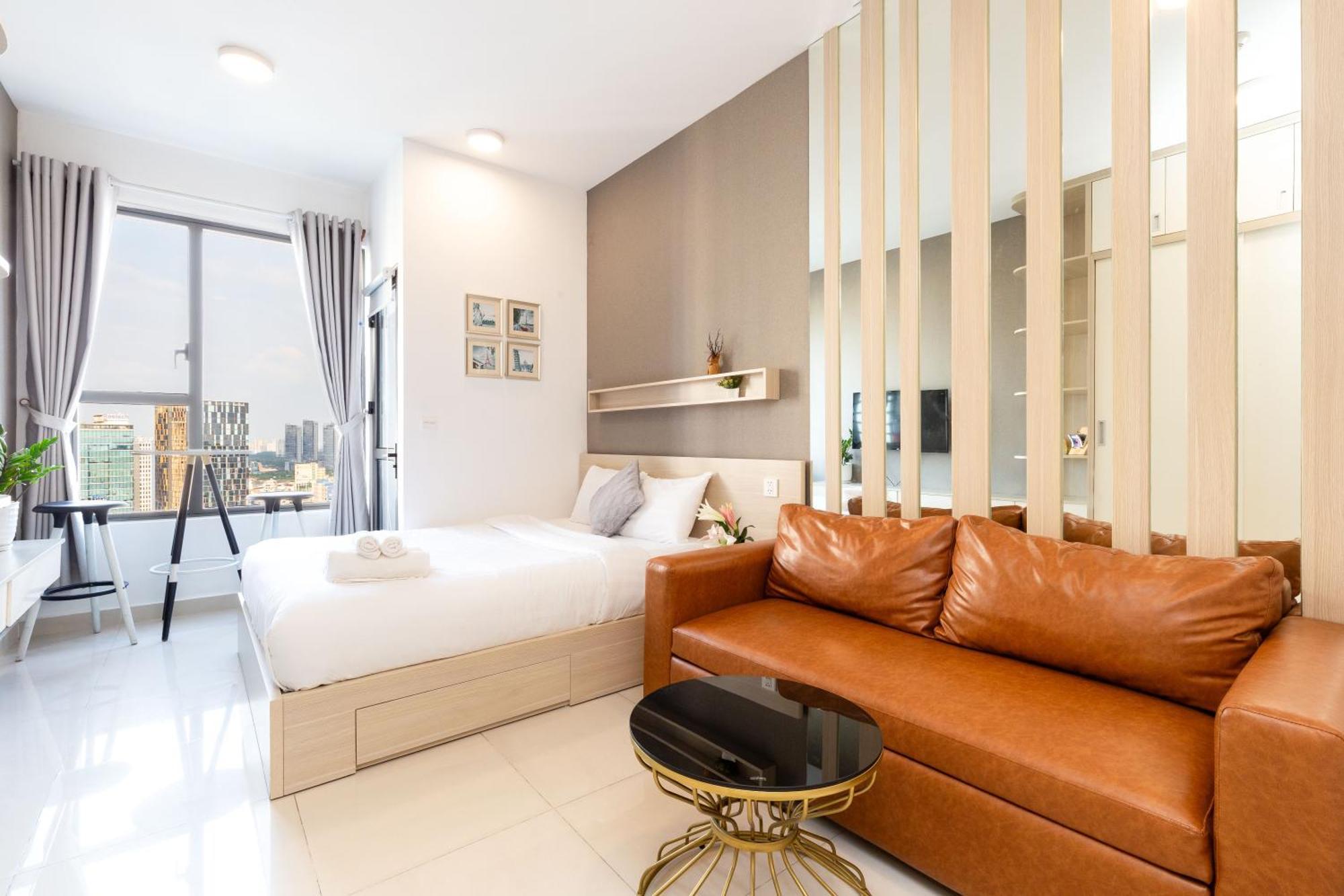 Ct Apartment At Rivergate Residence D4 ホーチミン市 エクステリア 写真